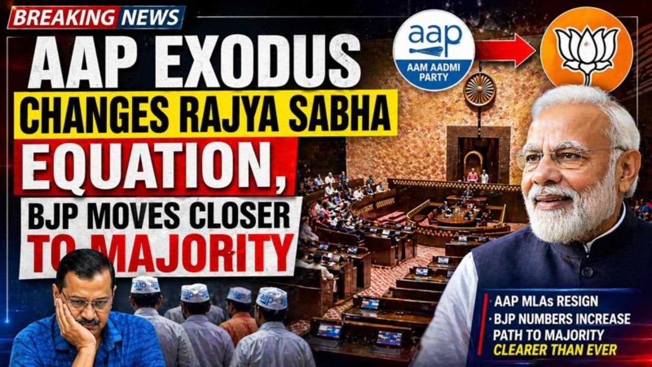 AAP Exodus Changes Rajya Sabha Equation, BJP Moves Closer to Majority