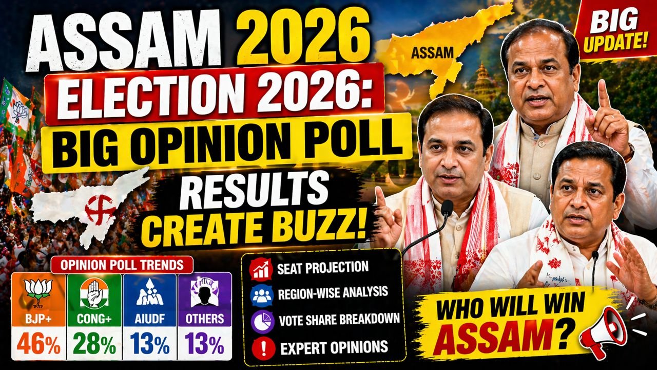Assam Election 2026: Big Opinion Poll Results Create Buzz