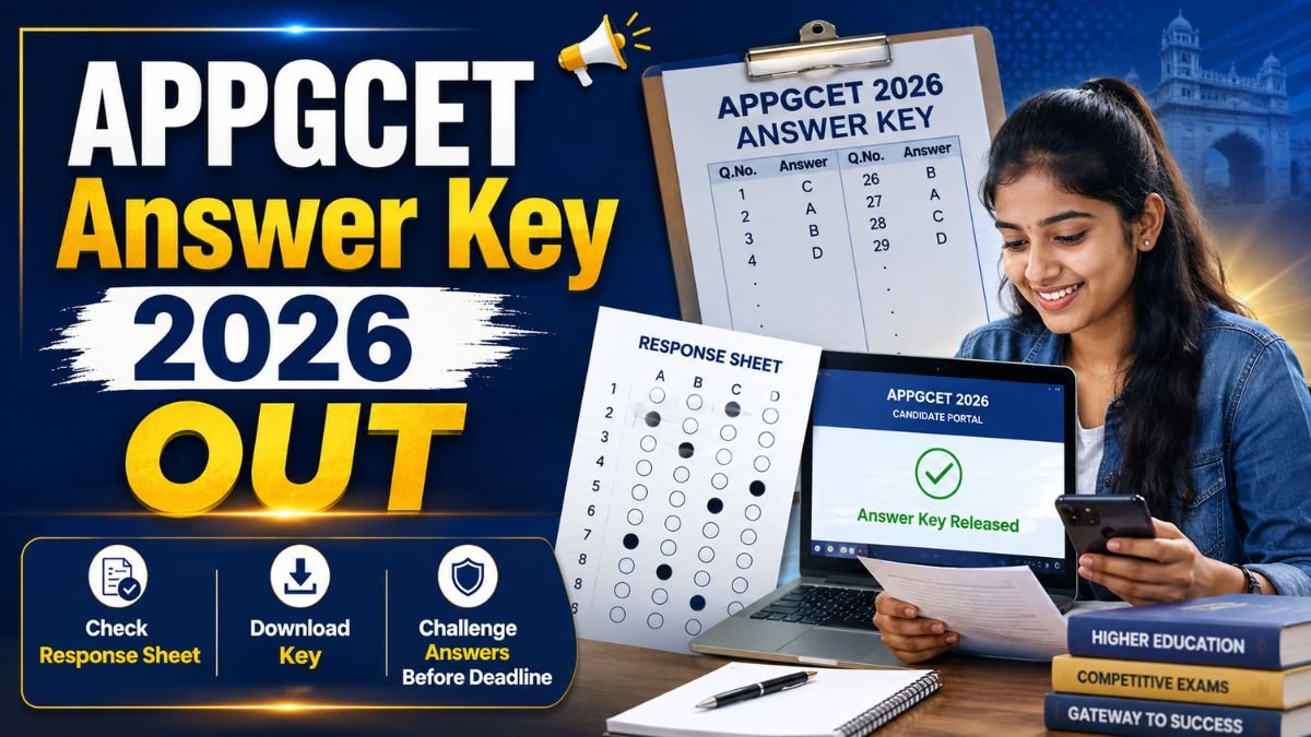 APPGCET Answer Key 2026 Out - Check Response Sheet, Download Key and Challenge Answers Before Deadline