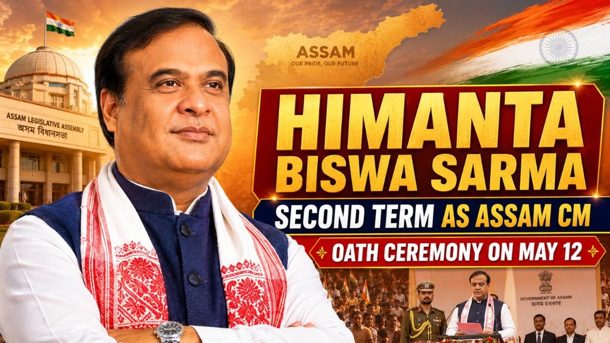 Himanta Biswa Sarma Set for Second Term as Assam Chief Minister, Oath Ceremony on May 12