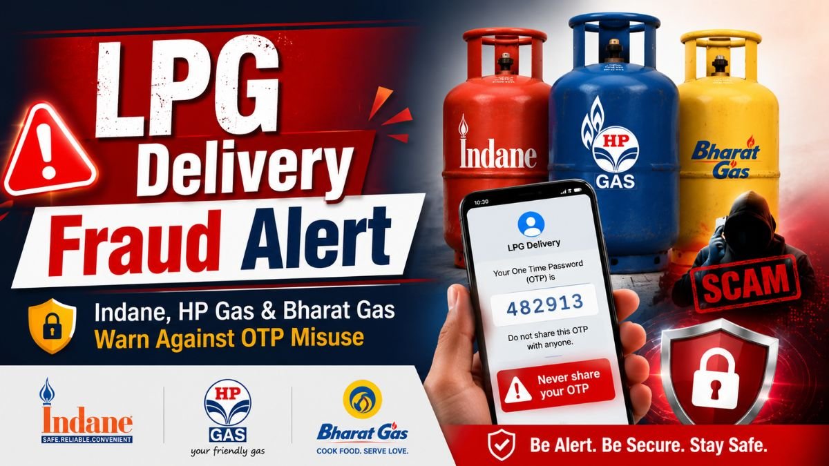 LPG Delivery Fraud Alert: Indane, HP Gas and Bharat Gas Warn Customers Against OTP Misuse