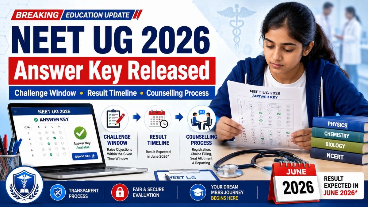 NEET UG 2026 Answer Key Released - Check Challenge Window, Result Timeline and Counselling Process