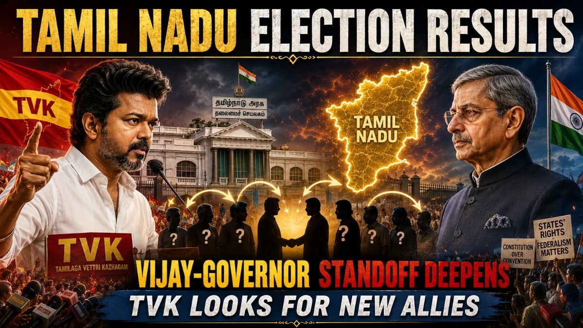 Tamil Nadu Election Results: Vijay-Governor Standoff Deepens as TVK Looks for New Allies