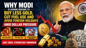 Why Modi Is Asking Indians to Buy Less Gold, Cut Fuel Use and Avoid Foreign Holidays Amid Dollar Pressure